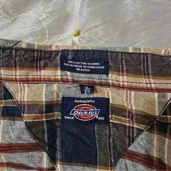Dickies‎ plaid shirt - Picture 2 of 4